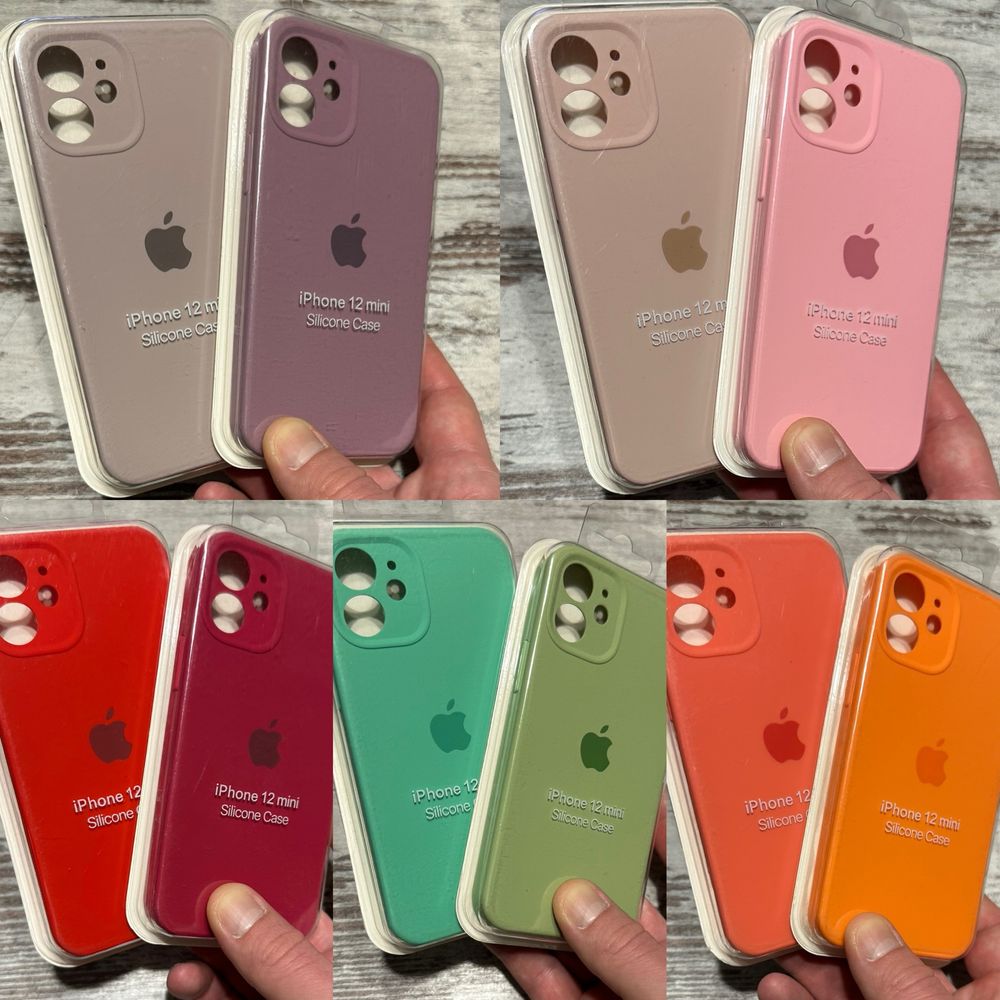 Чехол iphone 12 mini silicon case чехлы айфон 12 мини микрофибра силик