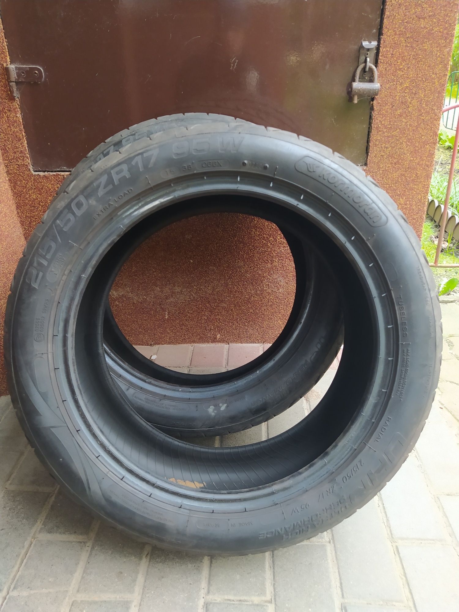 Opony koła 215/50 r17 225/45 17 Pirelli Dunlop Goodyear 8 sztuk