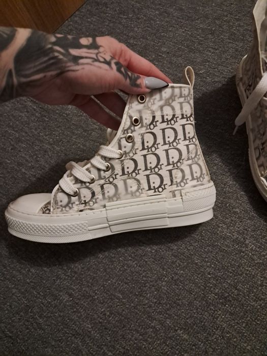 Кросівки діор з логоманією