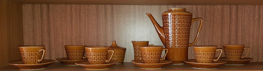 Serwis kawowy Ira Chodzież brązowy