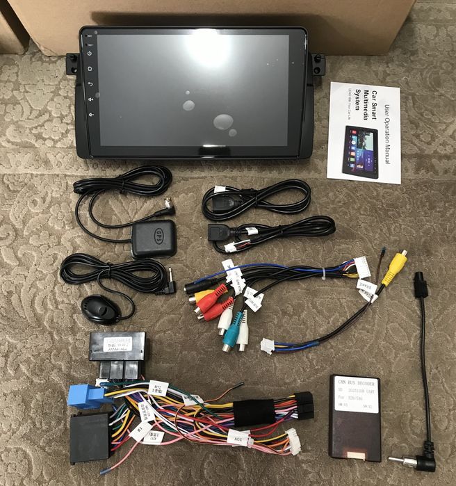Android BMW E39 E46 E53 E38 3/32gb QLED CARPLAY GPS Wifi BT USB БМВ Е