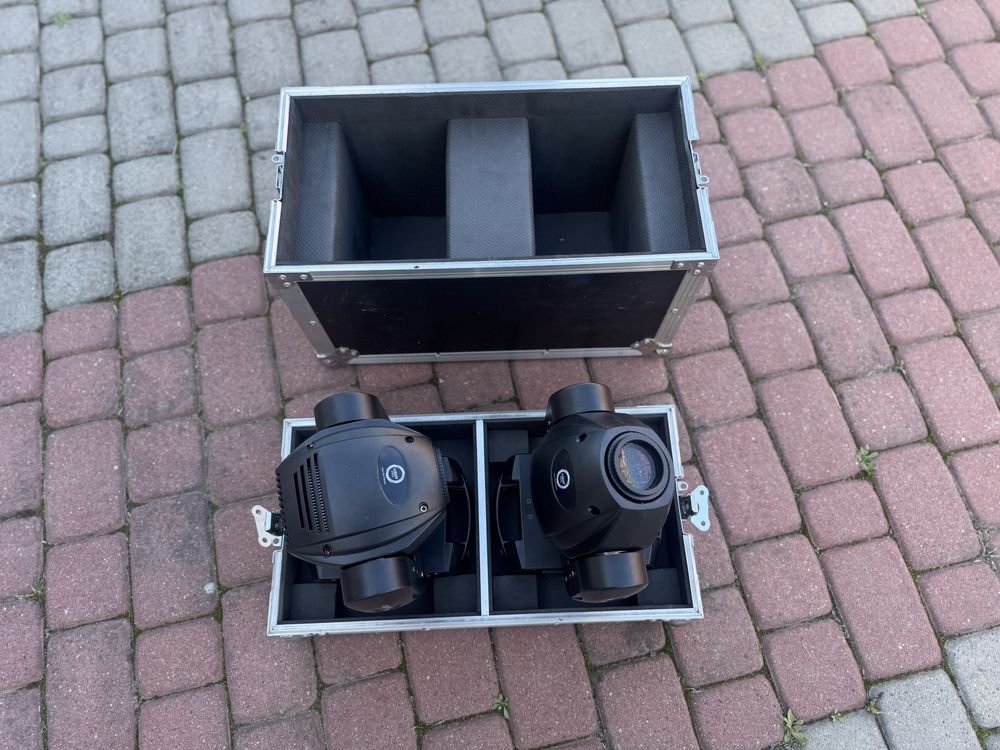 Light4Me FOCUS 60 LED - 2 głowice ruchome + CASE
