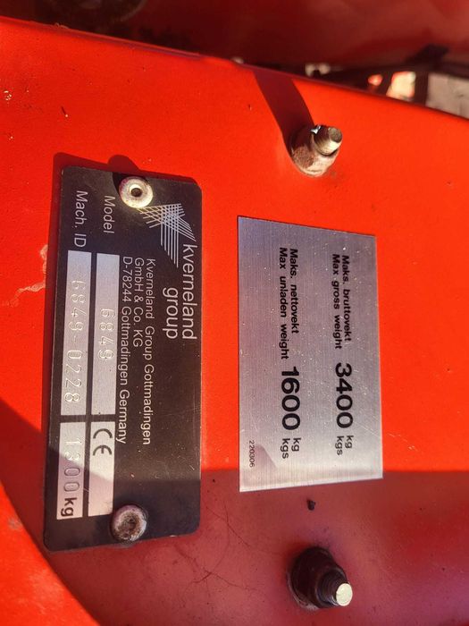 Owijarka do bel Kverneland Tarup 7515.Super stan