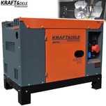 KRAFT&DELE Agregat Prądotwórczy Diesel Trójfazowy 13000w 13kw KD152