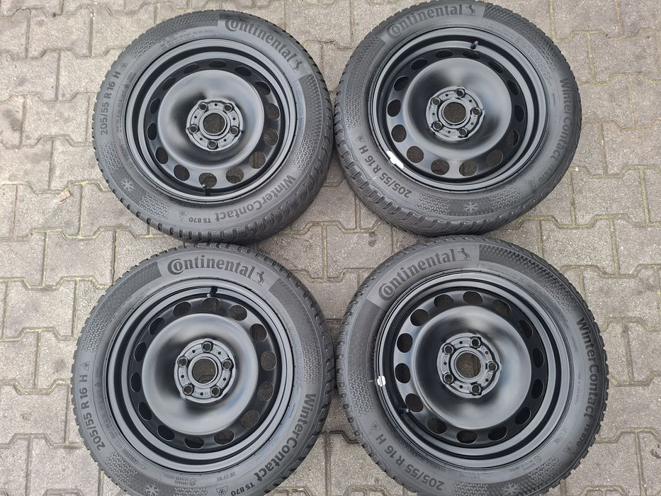 Koła 5x112 zima 16" VW, Audi, Seat, Skoda 205/55/16 2021
