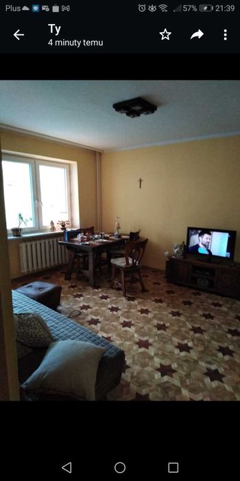 Dębowy stół + 4 krzesła