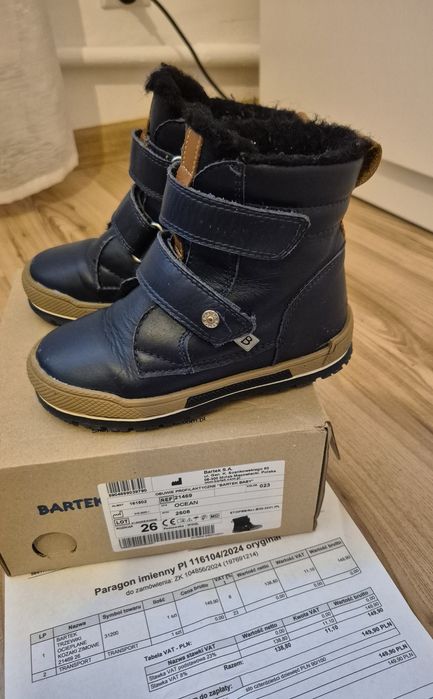 Buty zimowe kozaki Bartek roz 26 Gwarancji