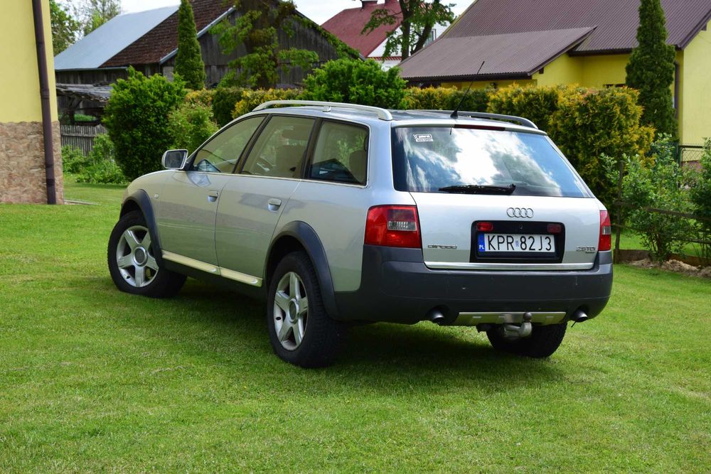 Doinwestowane kultowe Audi A6 ALLROAD 4x4 QUATTRO TIPTRONIC PDC Isofix