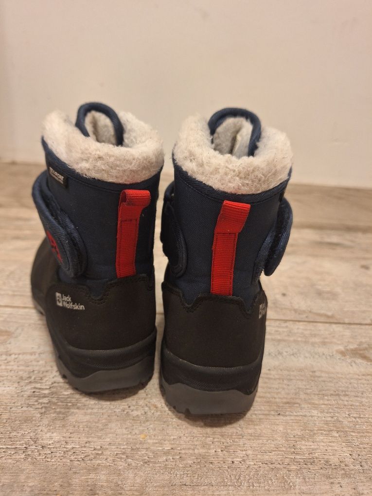 Śniegowce buty zimowe Jack Wolfskin r. 33 (ok 22cm, dł.stopy 20cm)