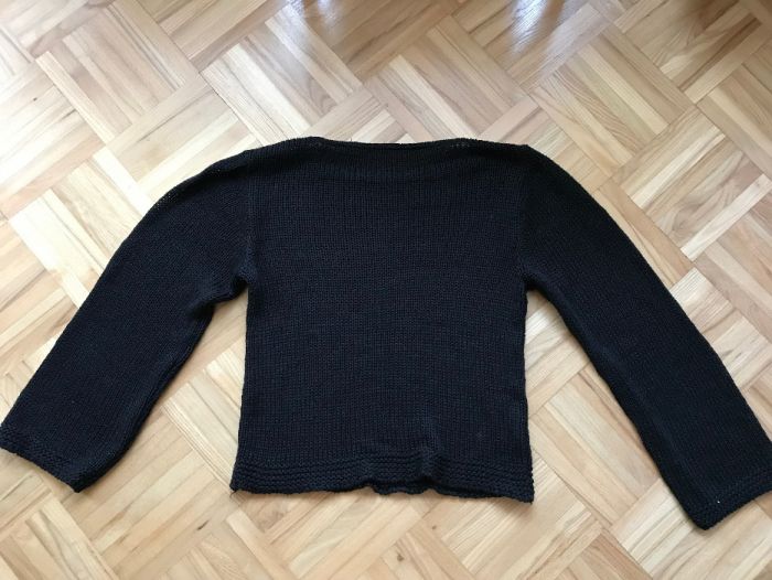 Czarny sweter S 36