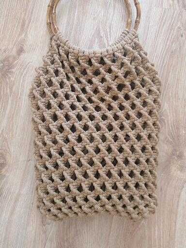 Torebka handmade, siatka