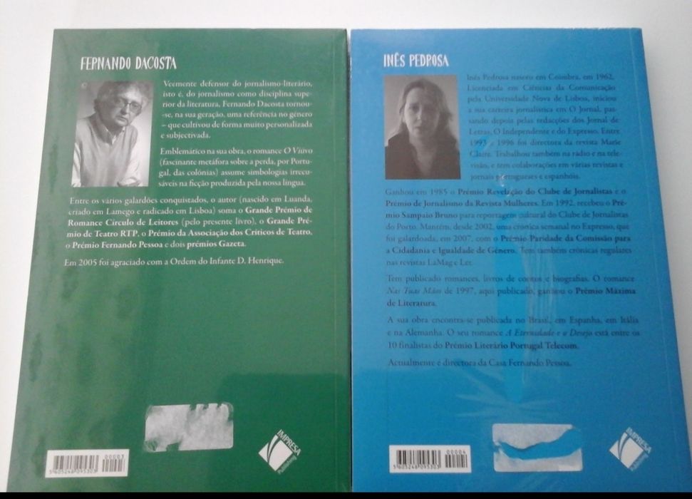 Colecção Jornalistas Escritores, 6 livros novos!