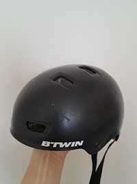 Kask rowerowy btwin 500 rozm s 52-55 cm decathlon dla dzieci