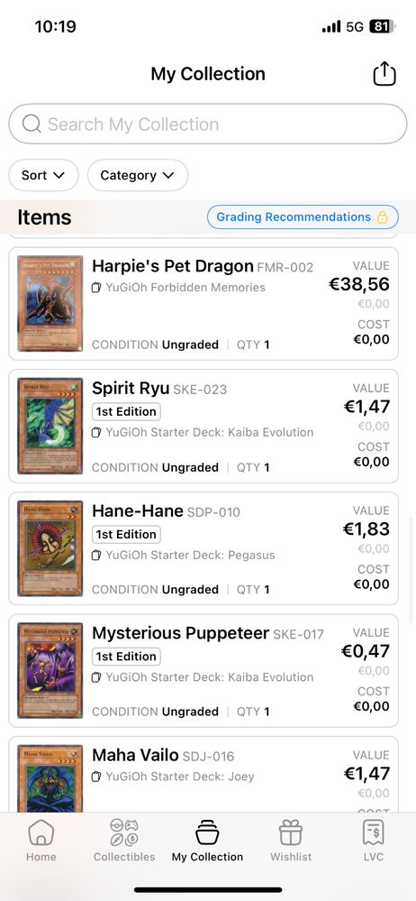 Cartas pokemon e yu-gi-oh