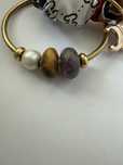 Натуральные камни с серебром для trollbeads pandora