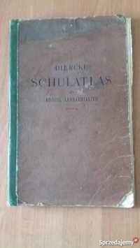 Atlas geograficzny - wyd.1918 egzemplarz antykwaryczny