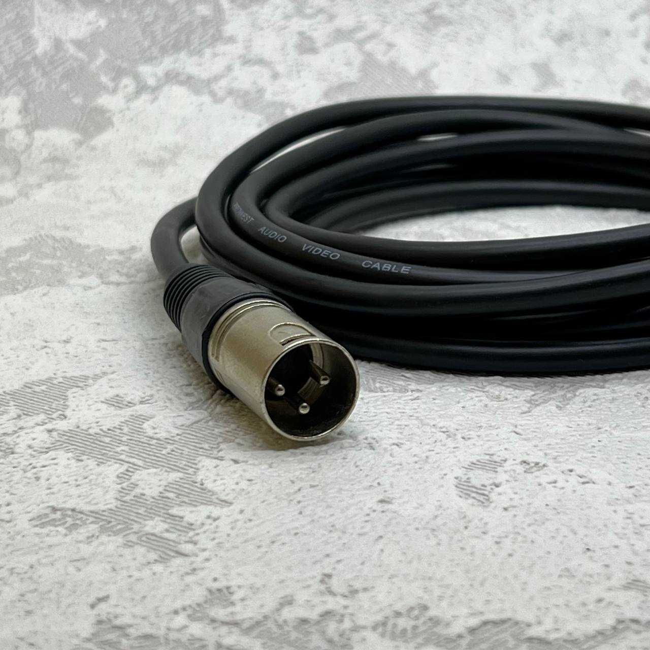XLR-XLR Кабель мікрофонний, кабель міжблочний, аудіо кабель