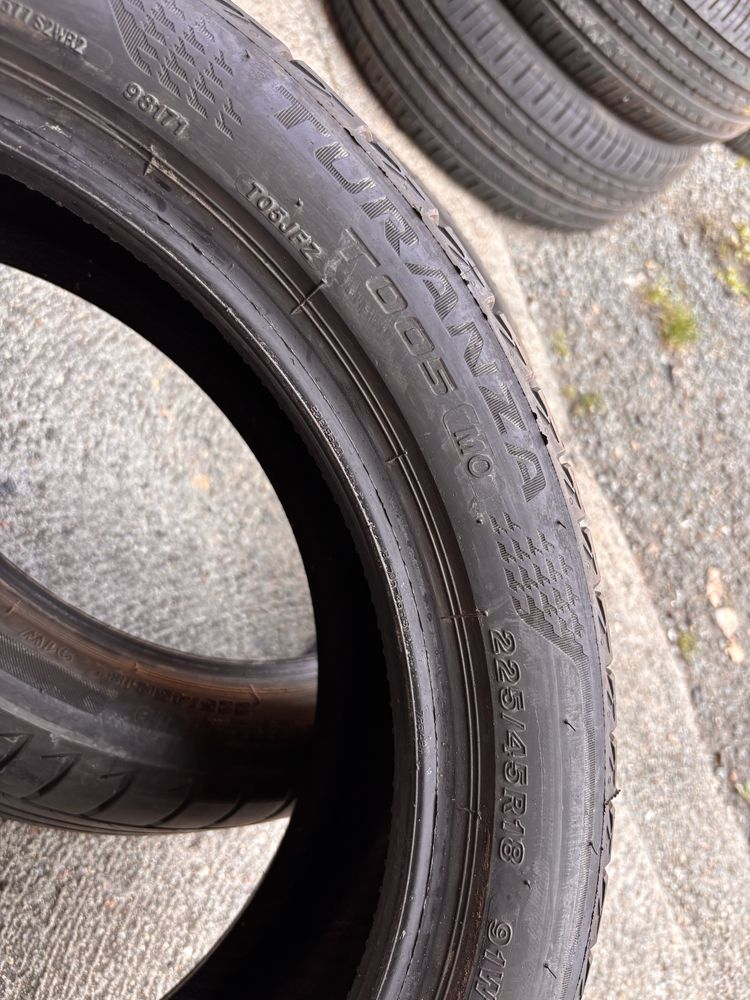 225/45/18 Bridgestone 2019 6,5 mm Para Opony letnie Cena za 2