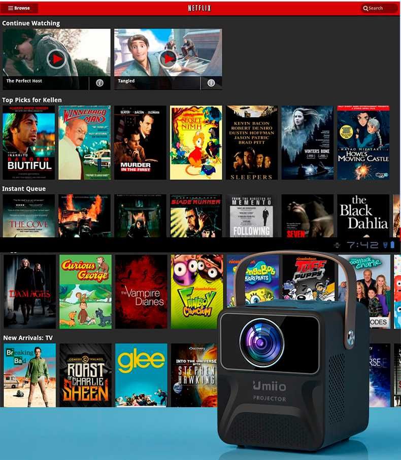Світлодіодний проектор LedProjector P860 android version (*Київ*)