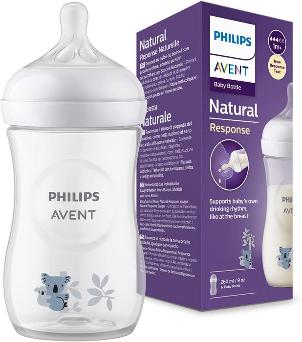 Butelka niemowlęca 260 ml Avent Natural – BPA-free