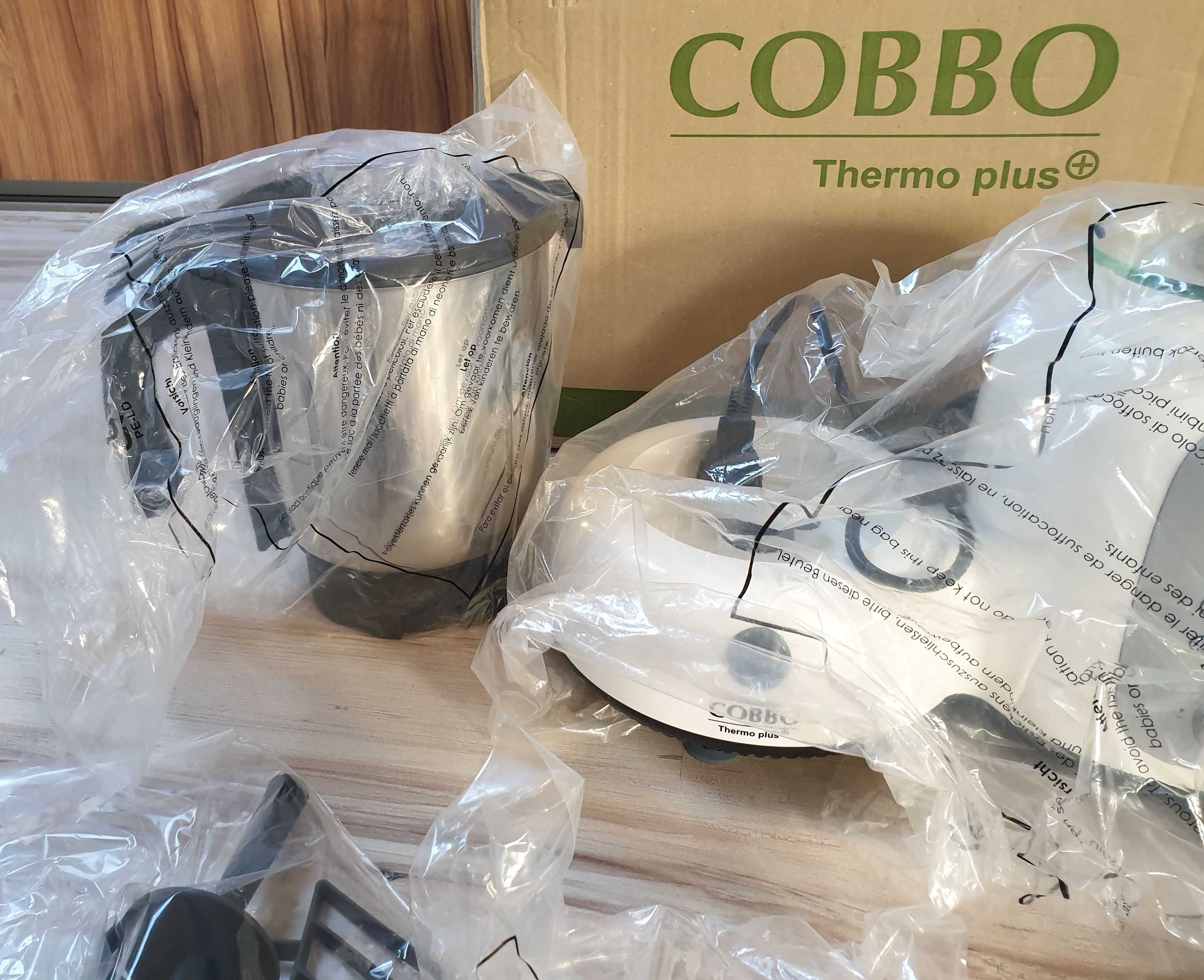 Cobbo thermo plus, polski thermomix, nowy w oryginalnym opakowaniu