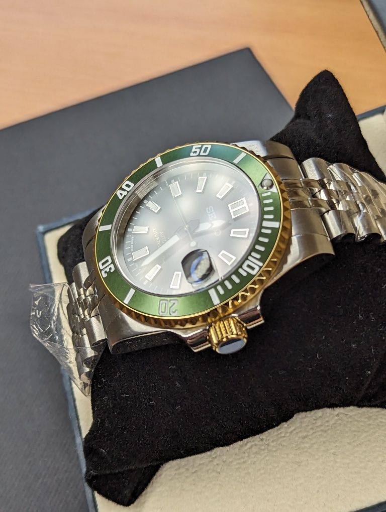 Seiko Kermit Mod bicolor two tone