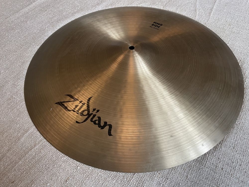 Talerz Perkusyjny Zildjian A Ping Ride 20” stan top! Perkusja blacha