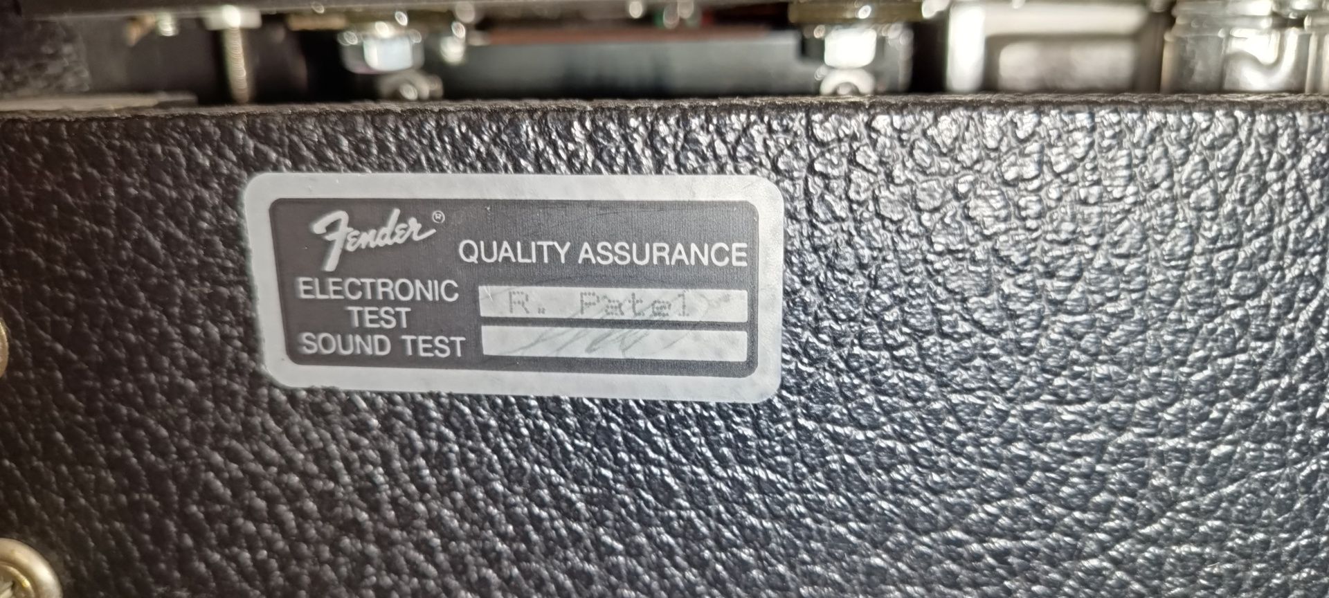 Fender The Twin Red Knob + case