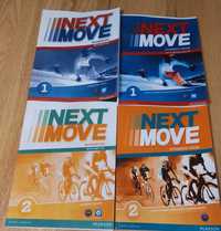 Учебник и Рабочая тетрадь Next Move и Students Book & WorkBook 1 и 2