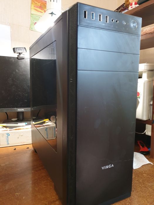 ПК на материнскій платі ASUS