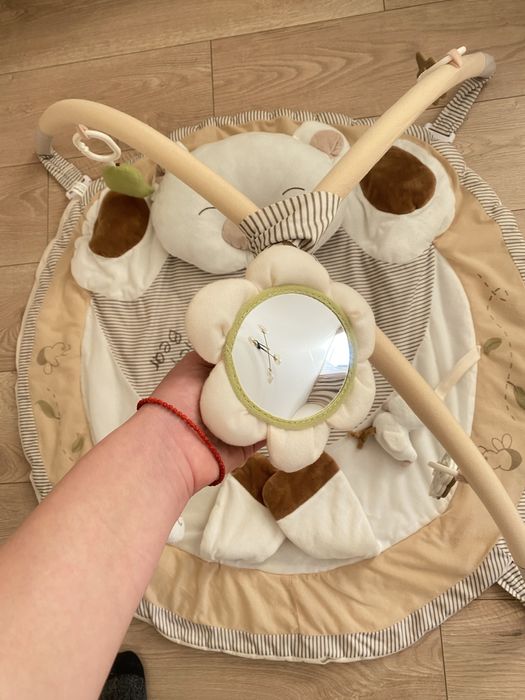 Розвиваючий килимок Дружній ведмедик 90x52 см. BabyOno