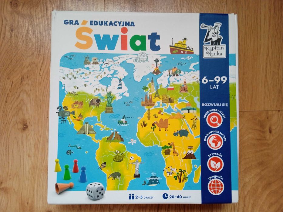 Gra edukacyjna Świat Kapitan Nauka