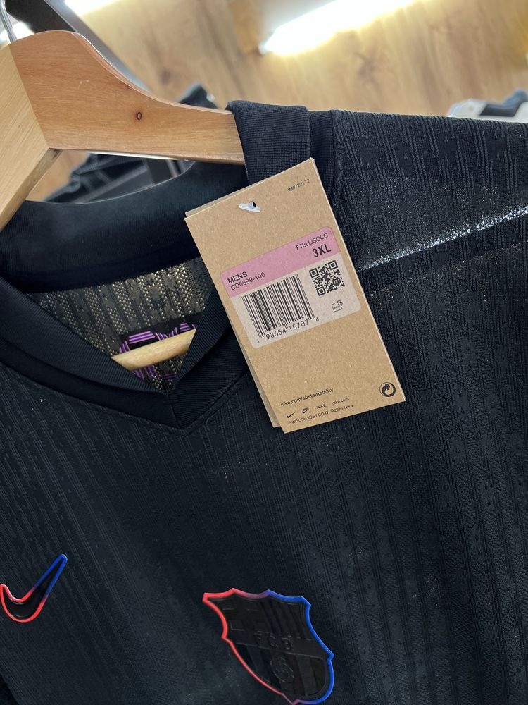 Футболка Nike x Travis Scott x Barcelona Logo Black