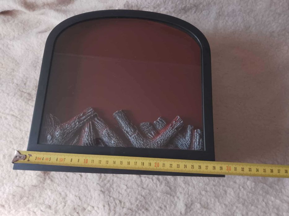 Kominek lampion LED ruchome płomienie