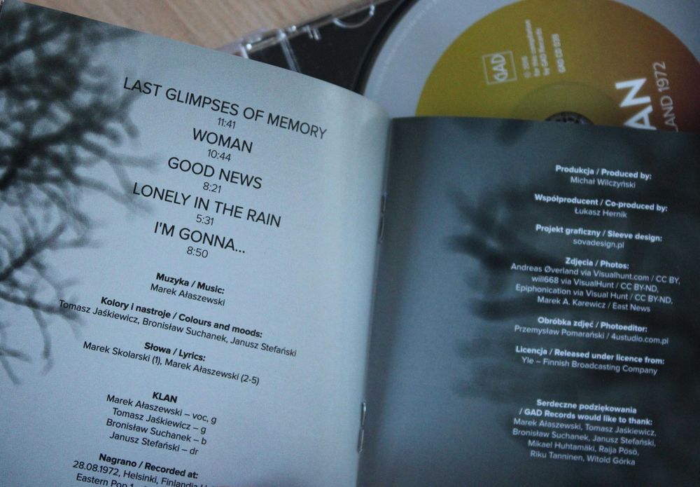 Klan - Live Finland 1972 CD - UNIKAT