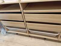 Ikea komplement 4xszuflada, 2xwysuwana taca, 2xkoszyk