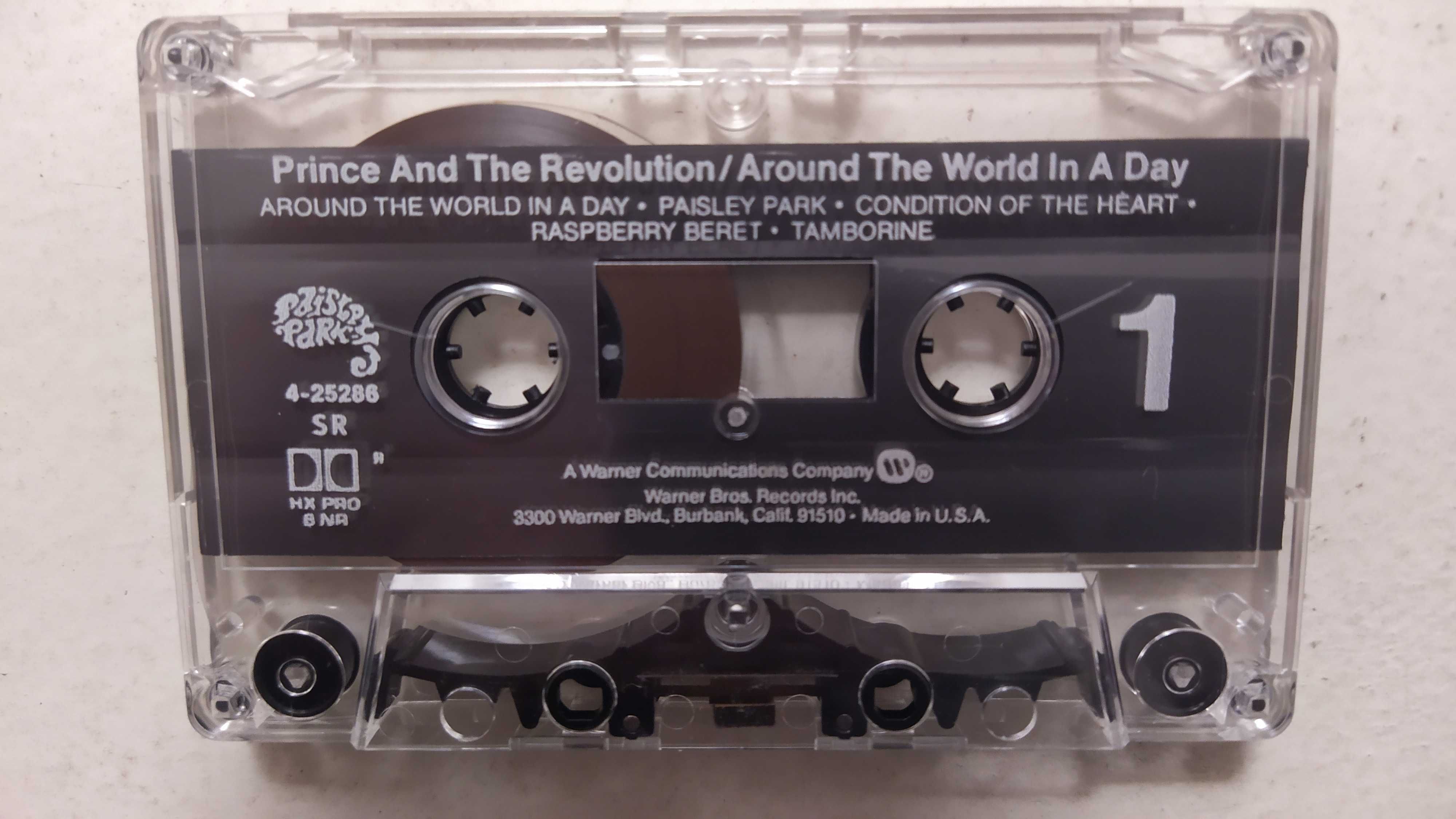 Prince and the Revolution Around The World In A Day kaseta MC Paisley