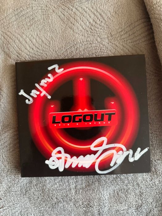 Intruz - Logout, płyta CD, autograf, 2020