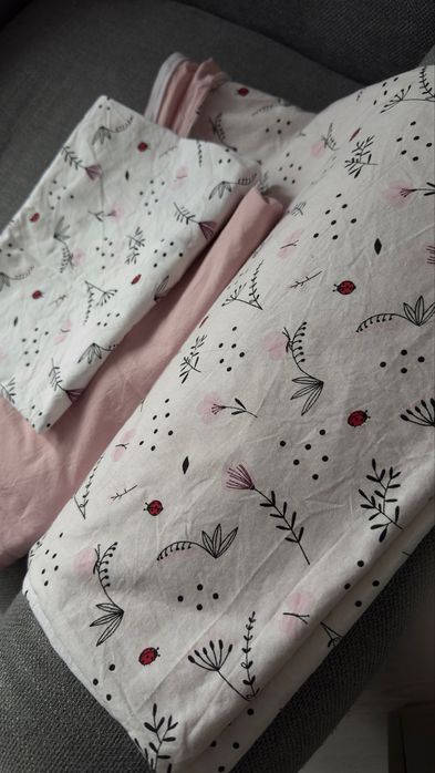 Набір постілі в дитяче ліжечко, захисні бортики