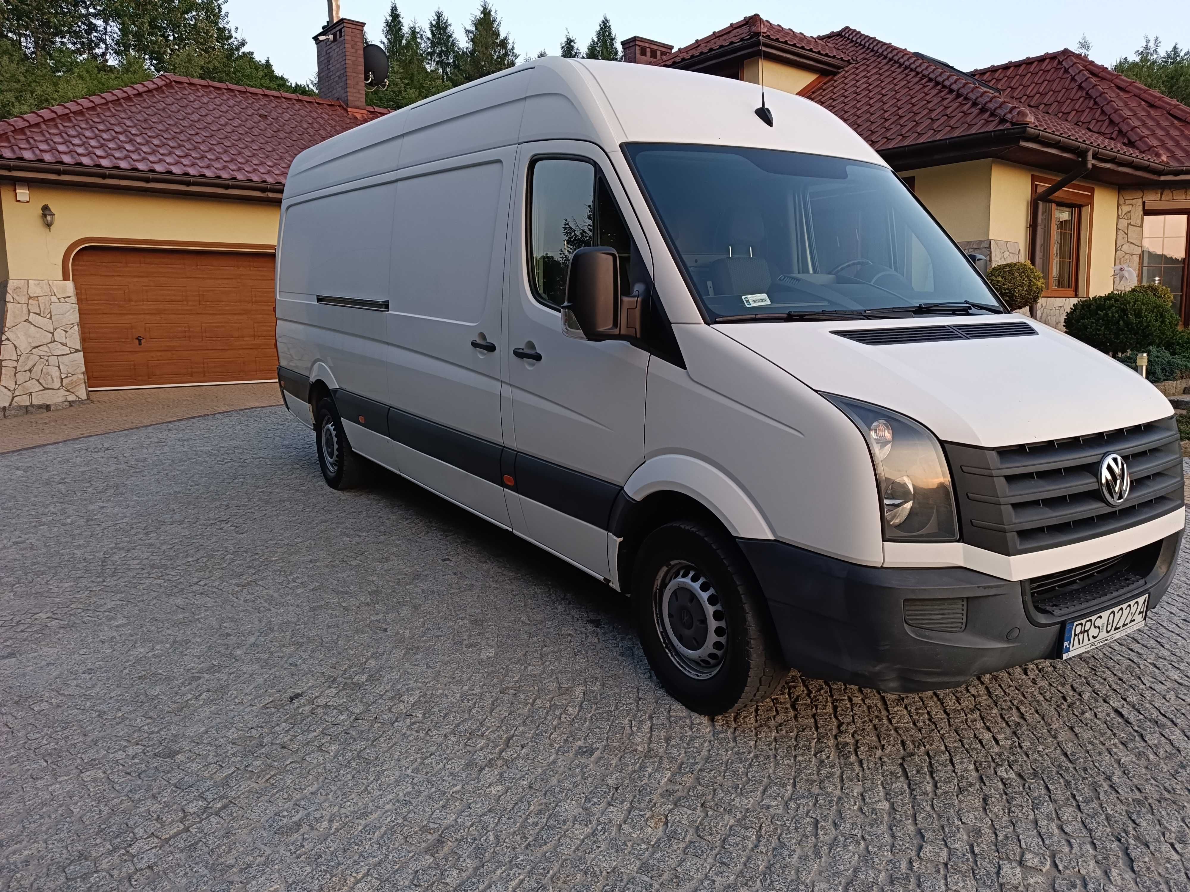 VW Crafter Max do ogarnięcia fv vat cena brutto