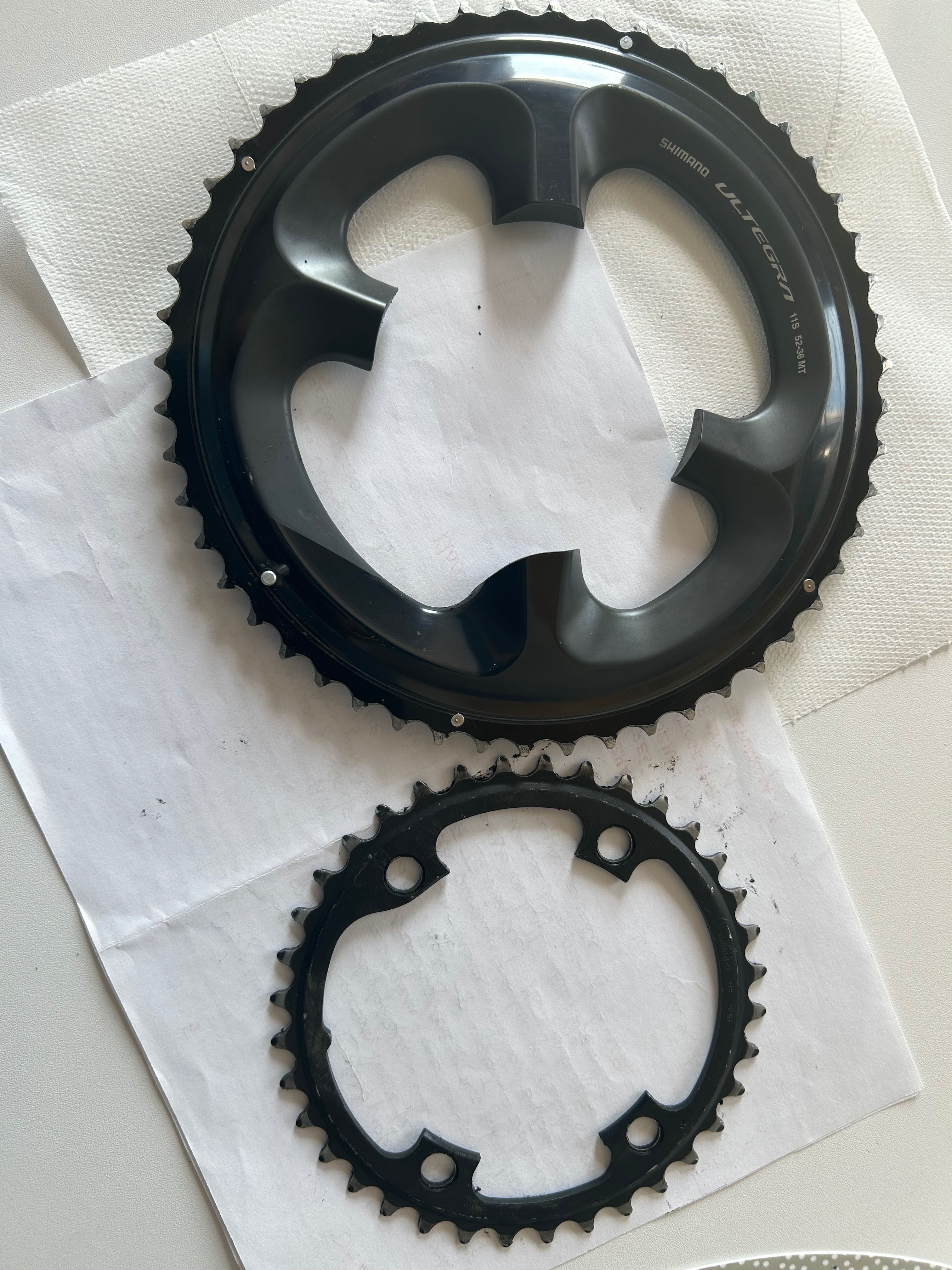 Zębatki blaty Ultegra Shimano 11S 52-36
