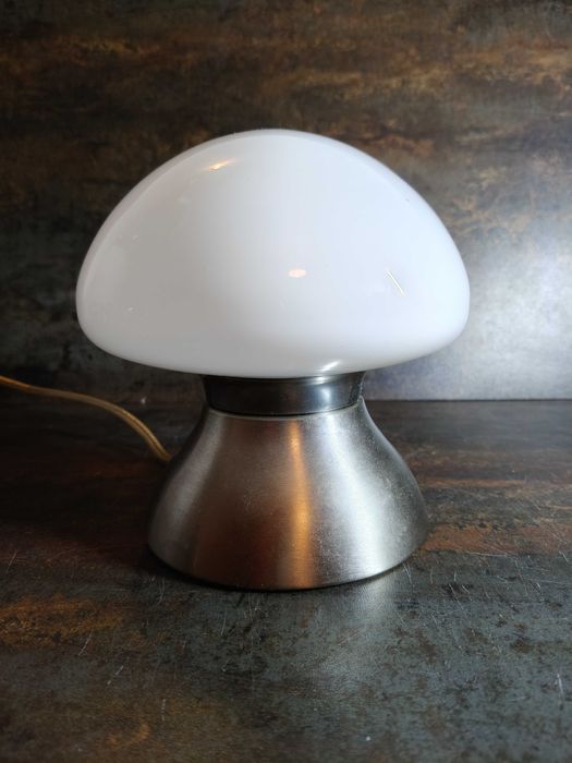 Lampa Grzybek, klosz barwiony w masie, vintage