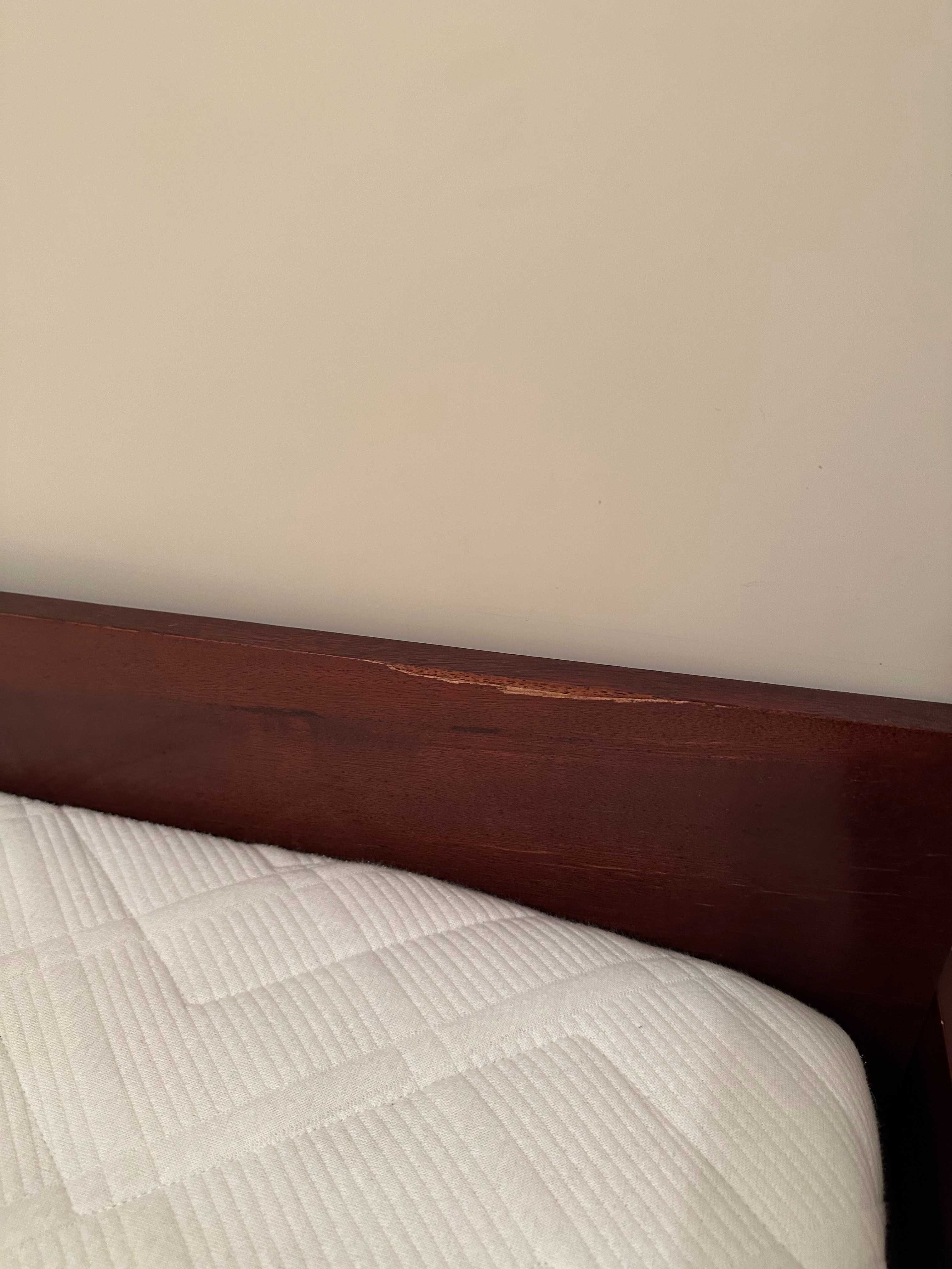 Łóżko drewniane 160 x 200 cm