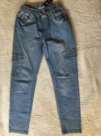Spodnie jeansy jogger rozmiar 170