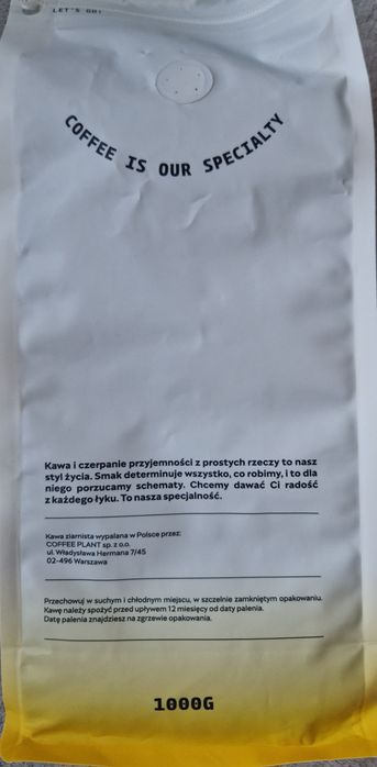 Coffee Plant Kenia Nyeri Espresso 1 kg ZIARNISTA