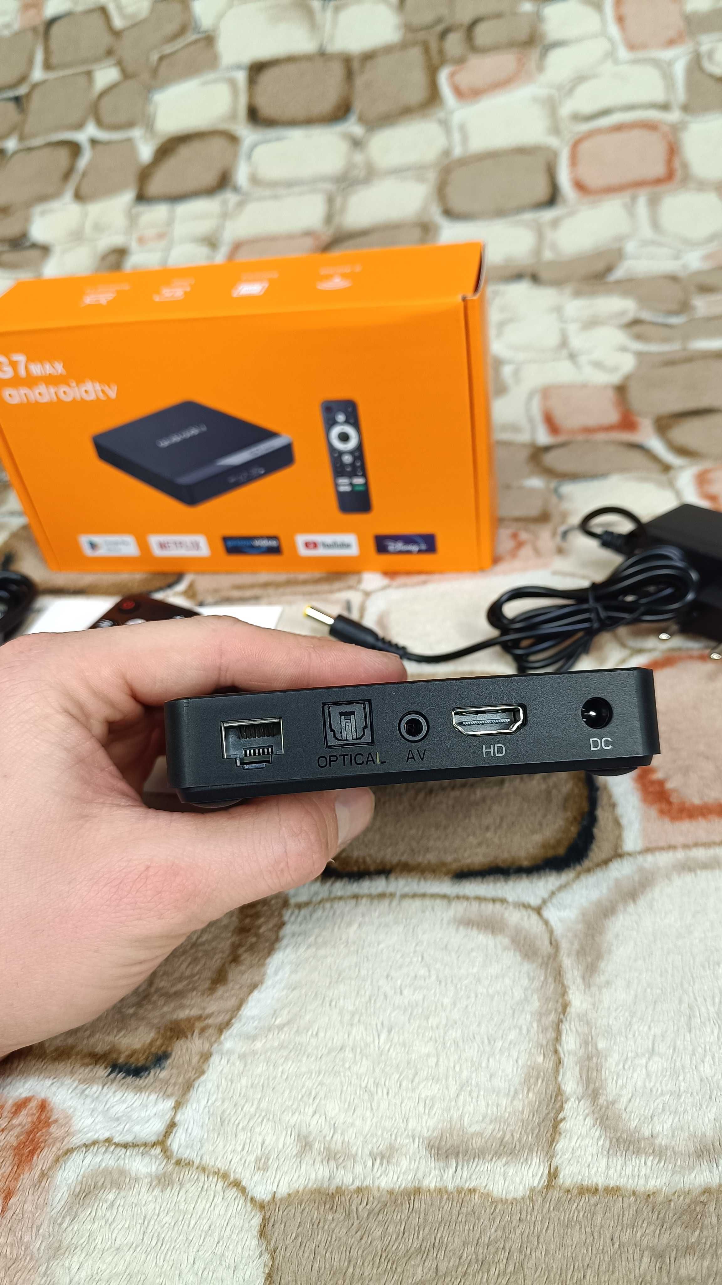 Смарт ТВ приставка Magicsee G7 Max 4/32 Гб Android TV 11 Smart Box