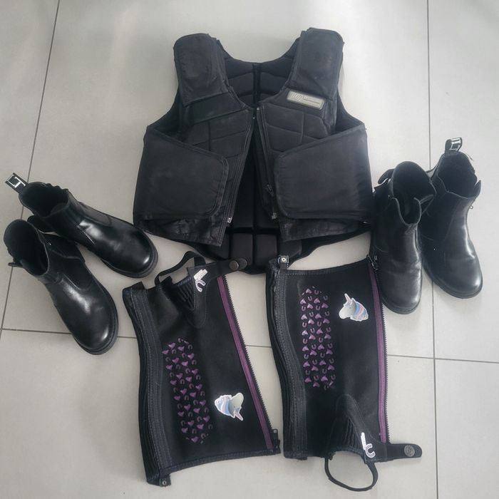 Kamizelka do jazdy konnej zestaw