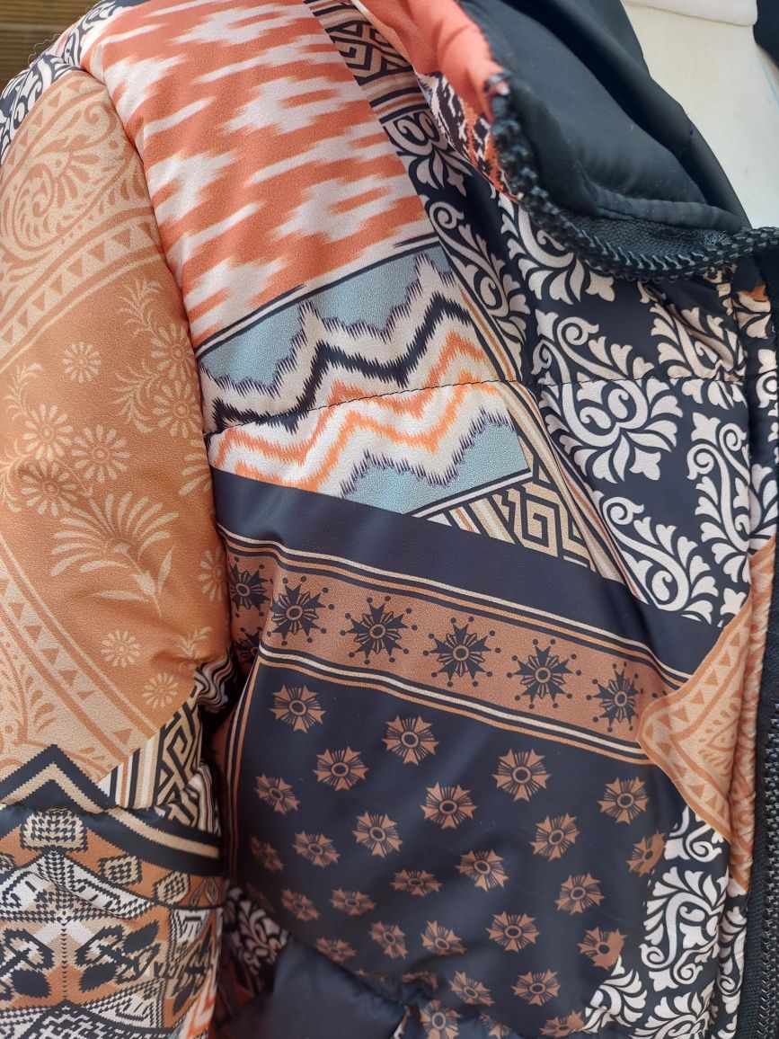 Kurtka z kapturem zimowa damska rozmiar XL/2XL