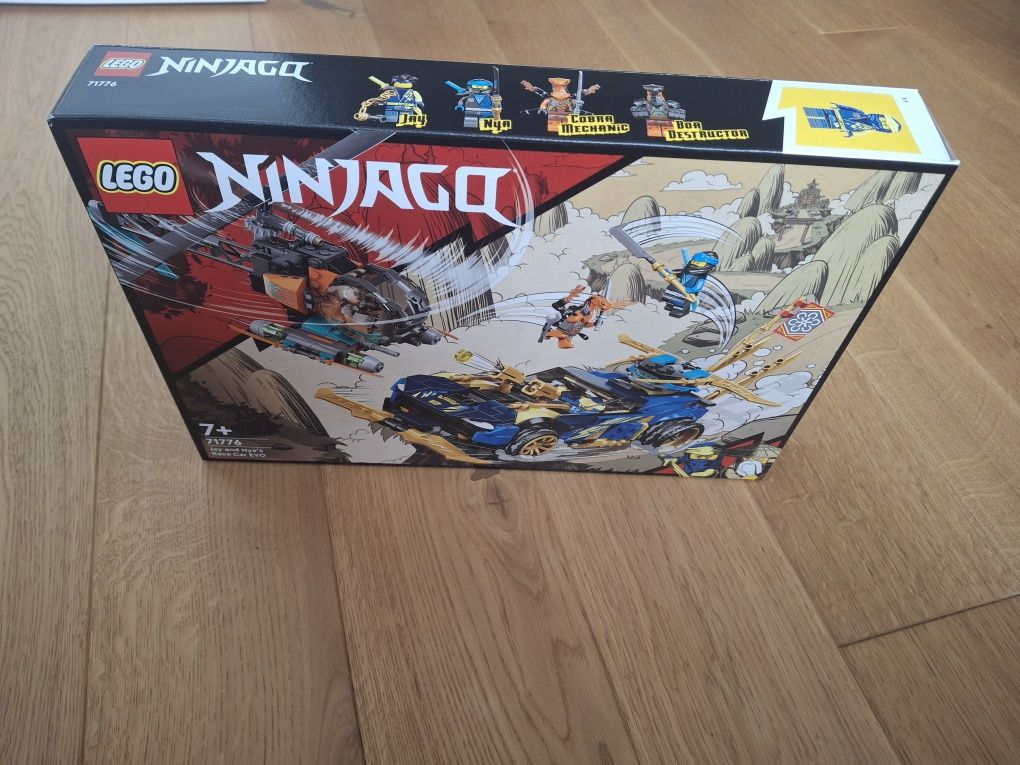 LEGO Ninjago 71776 - Wyścigówka EVO Jaya i Nyi