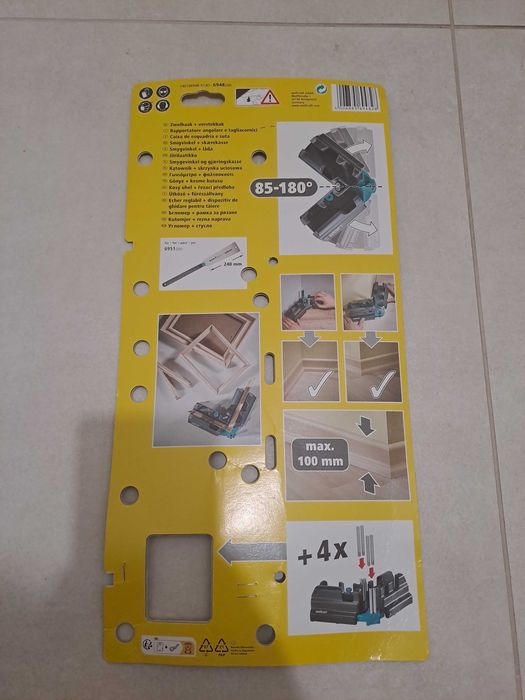 Wolfcraft skrzynka uciosowa regulowana 100mm